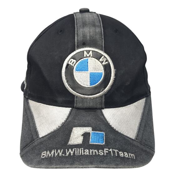BMW Williams F1 Team Strapback Hat Fast World Equipment Embroidered Logo - Picture 1 of 11